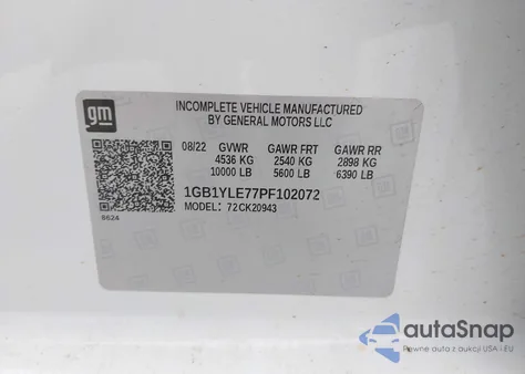 2023 Chevrolet Silverado 2500Hd 4Wd Long Bed Wt from USA, damaged, VIN 1GB1YLE77PF102072